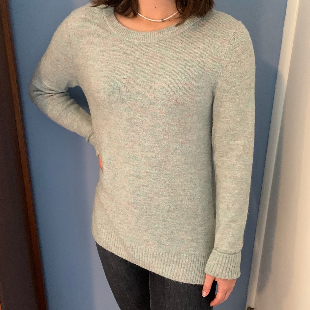 OLD NAVY Cream Sweater with multi color sparkles